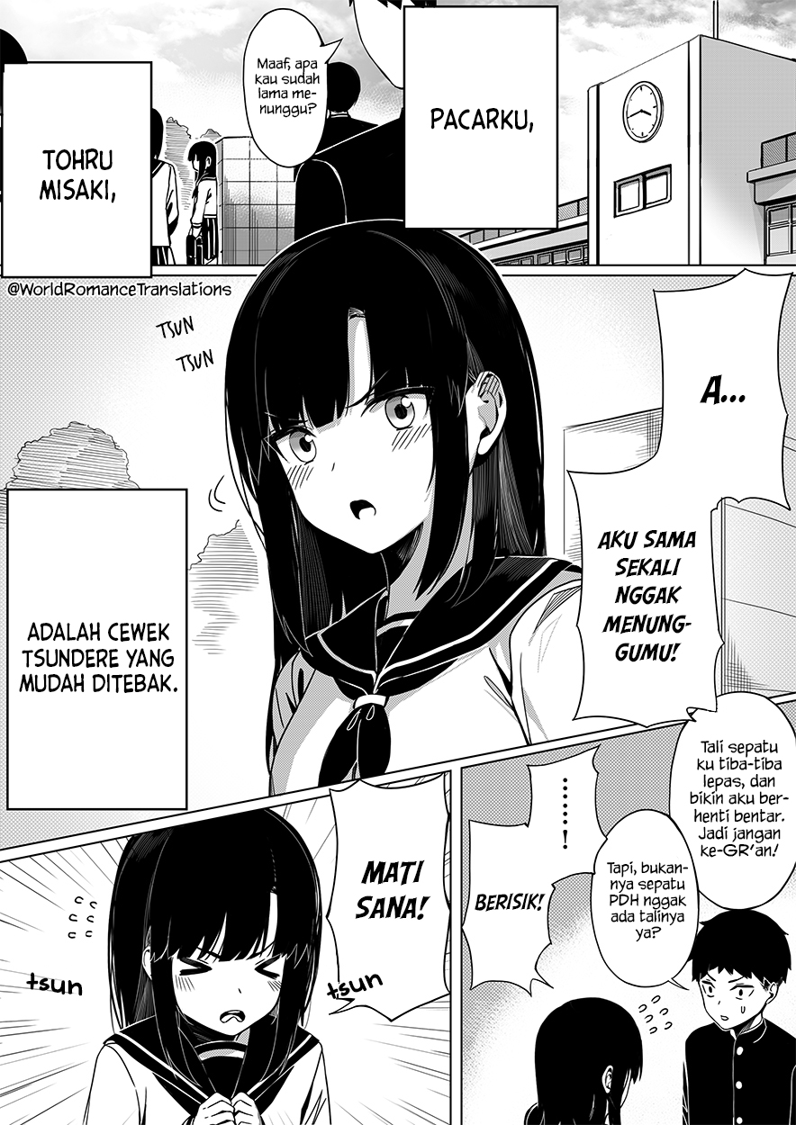 Komik A Simple Way to Make a Tsundere Girlfriend Show Affection Chapter 01 gambar 1