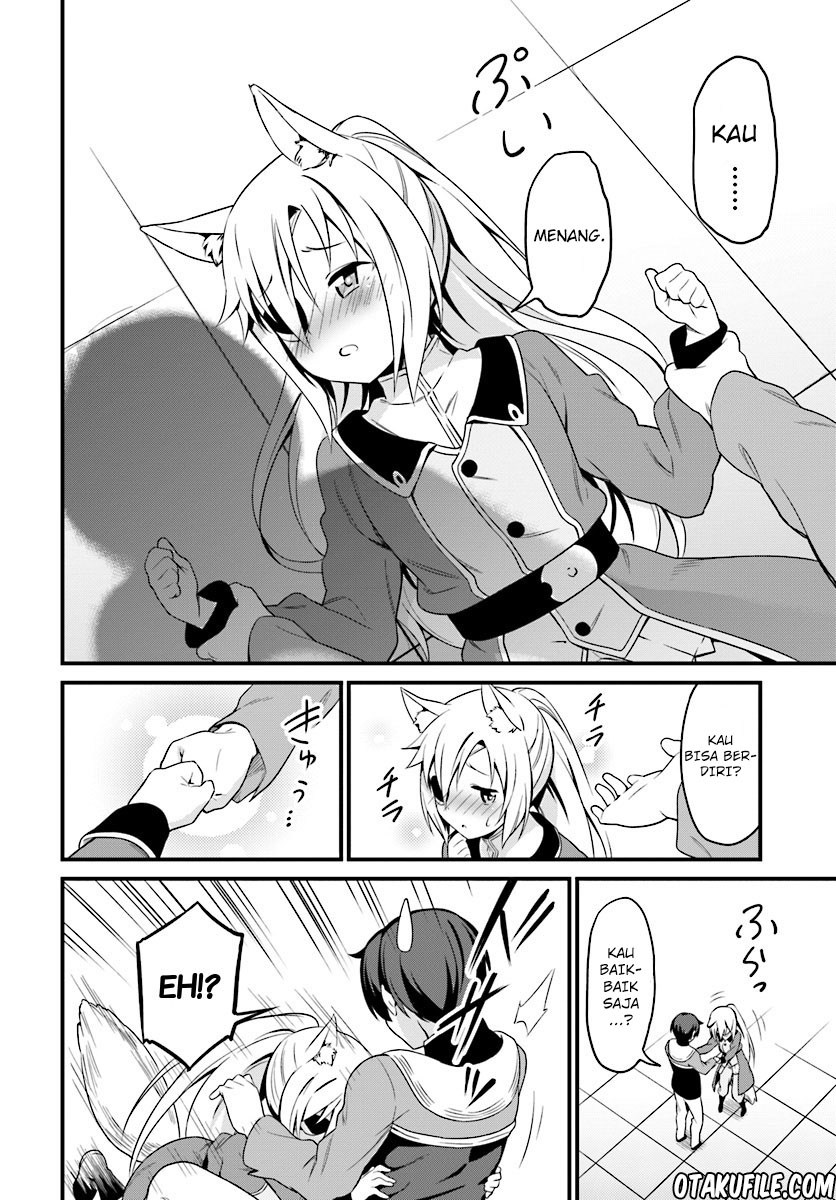 Komik Butsuri-san de Musou shitetara Motemote ni Narimashita Chapter 02.2 gambar 1