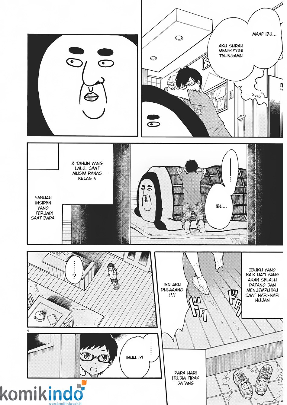 Back to the Kaasan Chapter 01 - Halaman 8