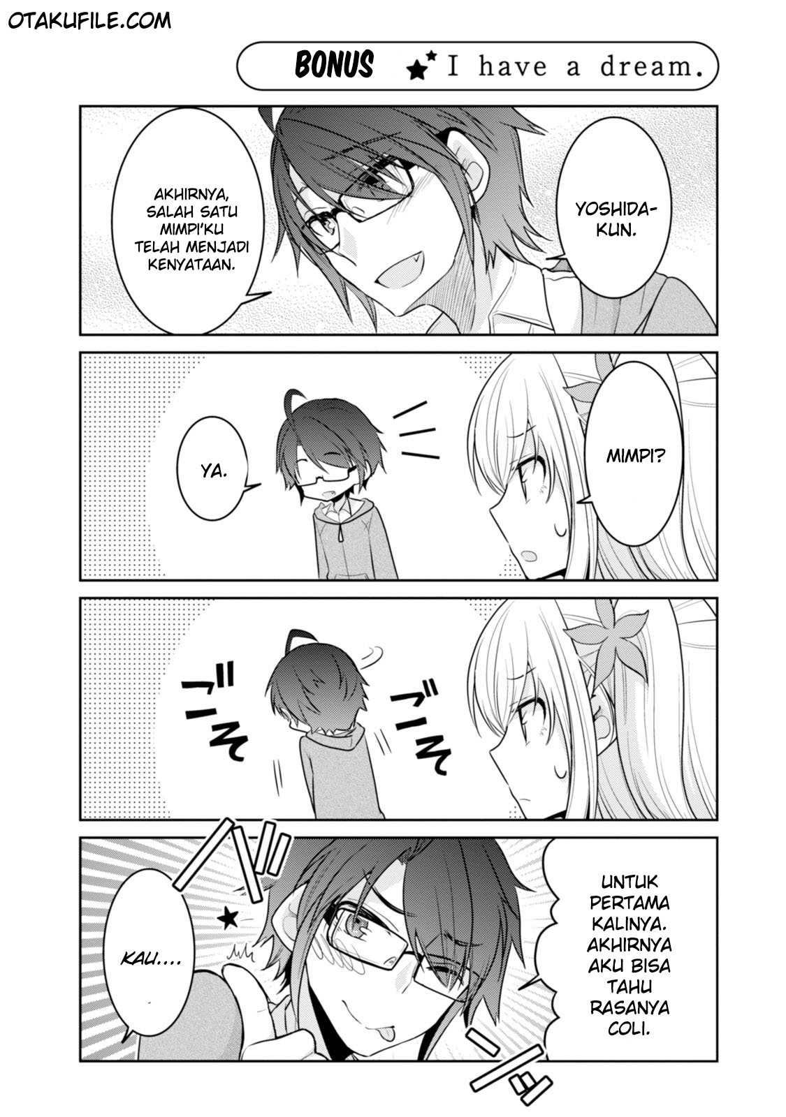 Komik Ore ga Fujoshi de Aitsu ga Yuri-ota de Chapter 15.5 gambar 1