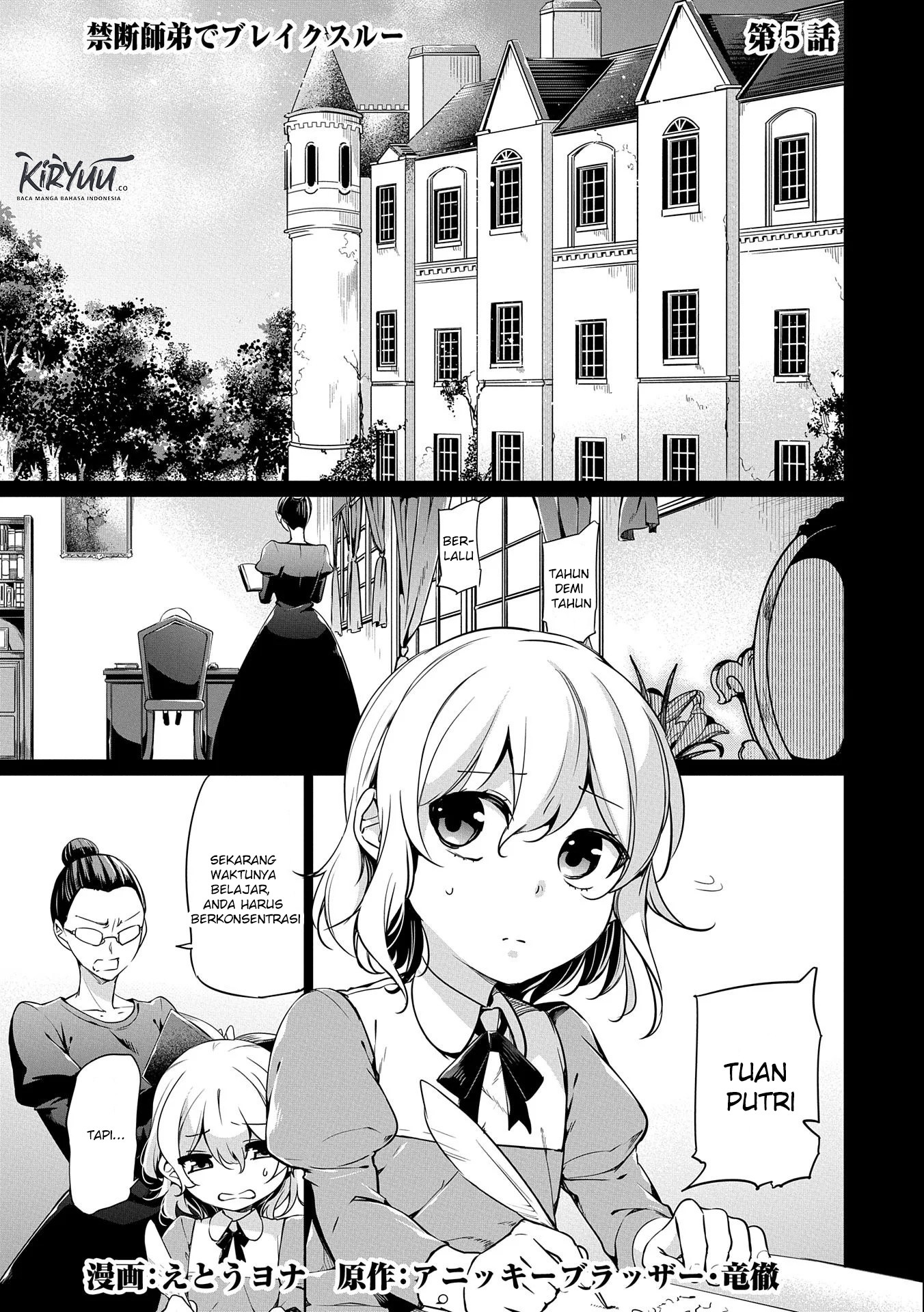 Manga A Breakthrough Brought by Forbidden Master and Disciple Chapter 05 gambar 2