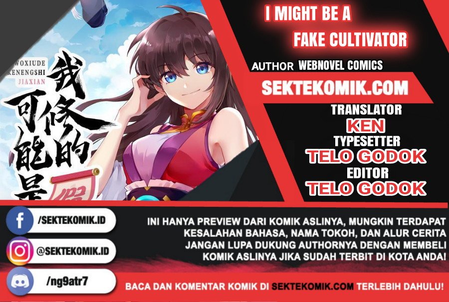 Komik I Might Be A Fake Cultivator Chapter 13 gambar 1
