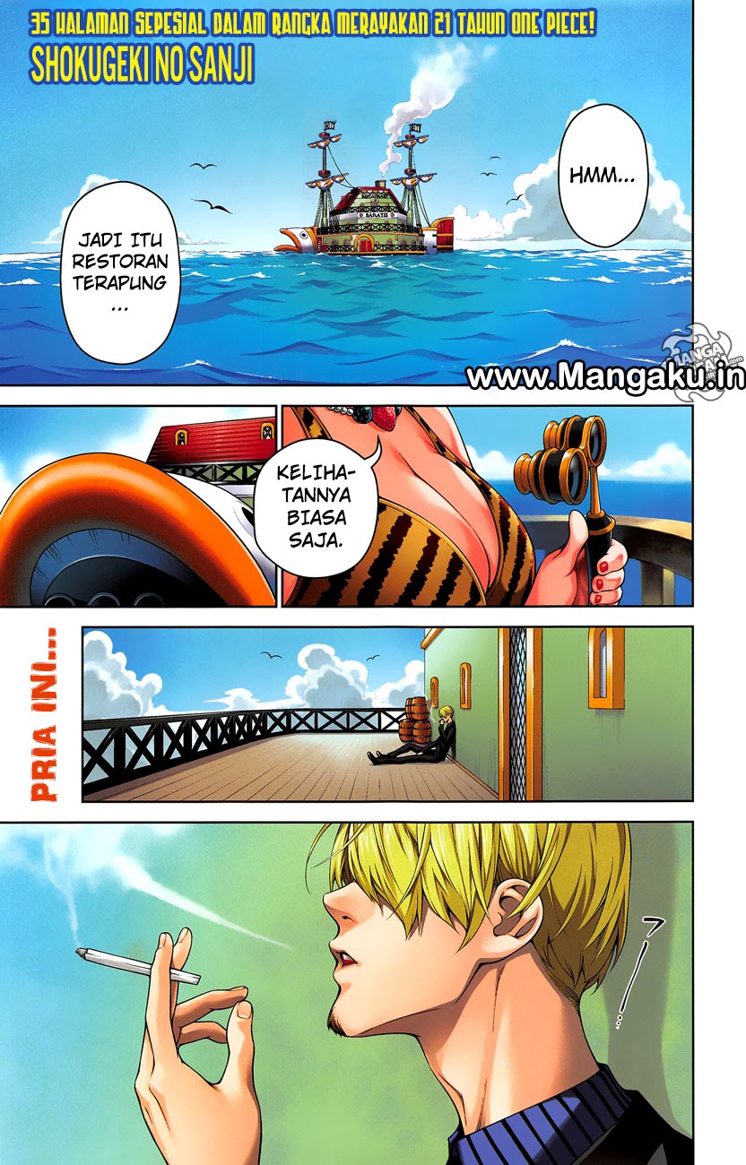 Manga Shokugeki no Sanji Chapter 01 gambar 2