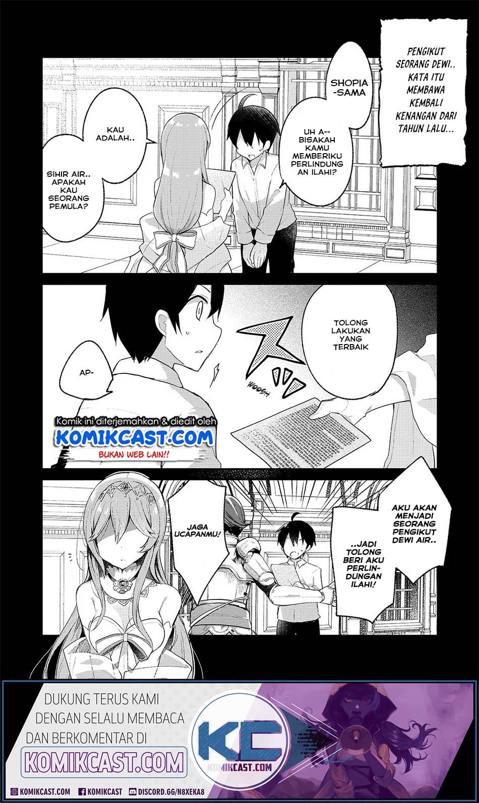 Manga Shinja Zero no Megami-sama to Hajimeru Isekai Kouryaku Chapter 2 gambar 2