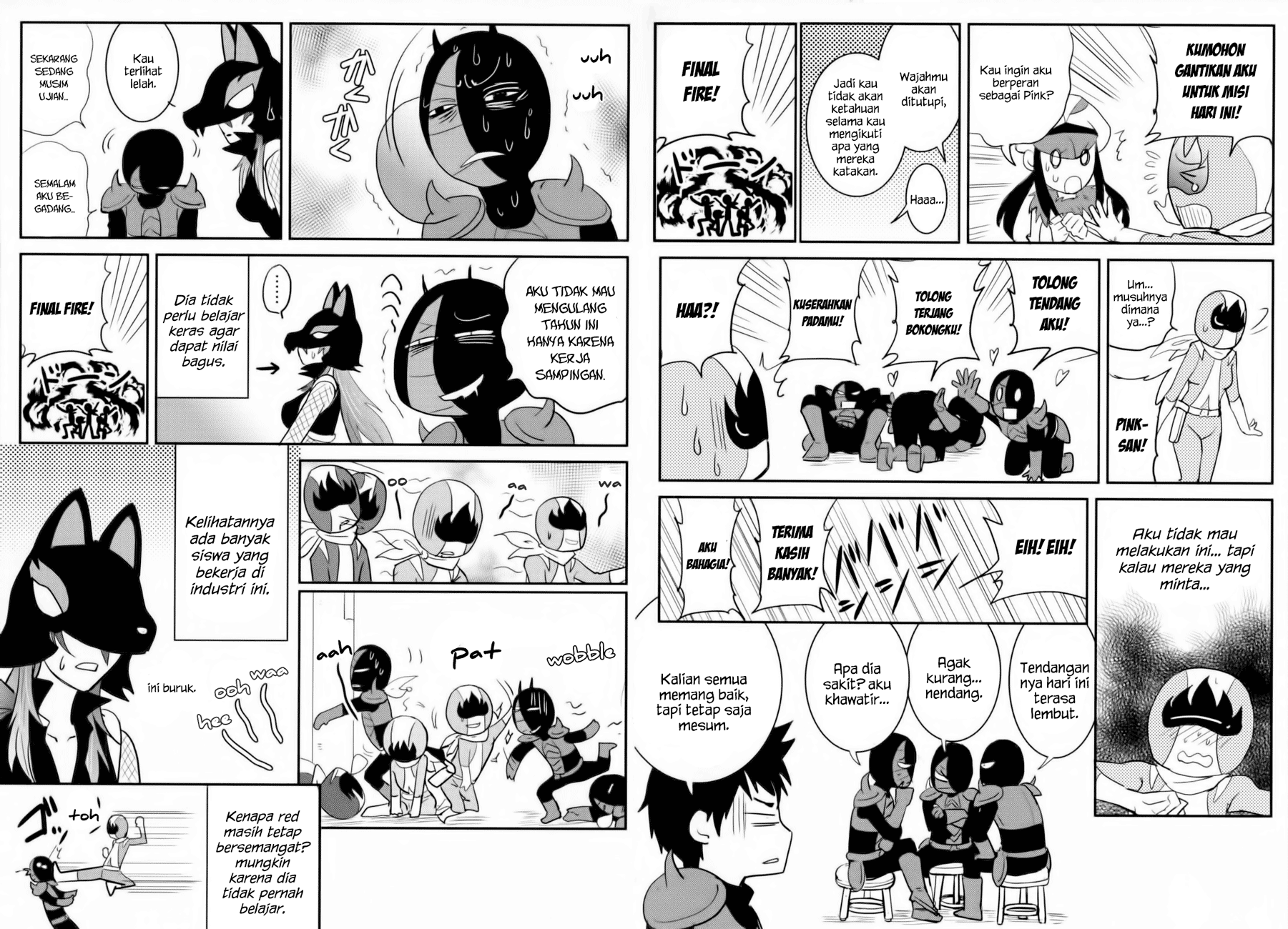 Baito Saki wa “Aku no Soshiki”?! Chapter 09 - Halaman 27