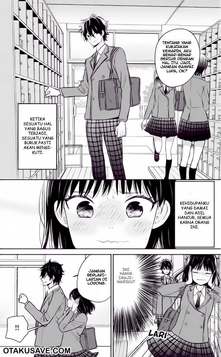 Manga Chikyuu no Owari wa Koi no Hajimari Chapter 02 gambar 2