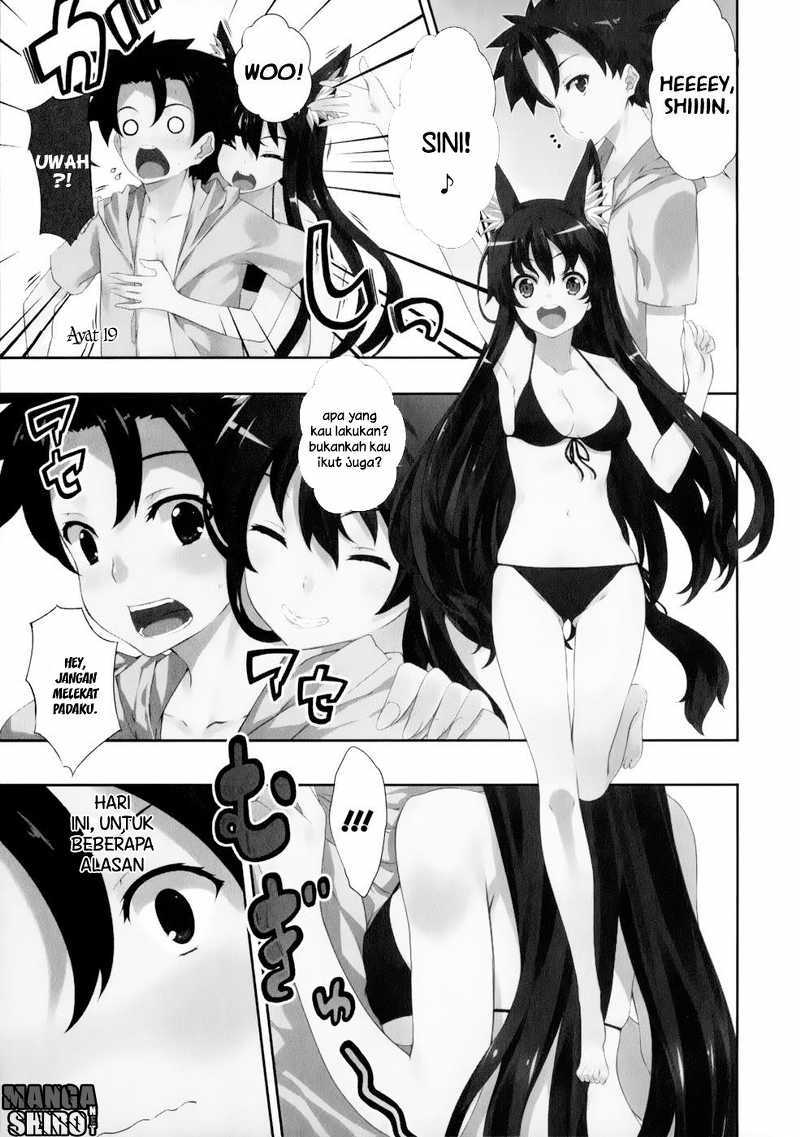 Manga Kitsune no Akuma to Kuroi Grimoire Chapter 19 gambar 2
