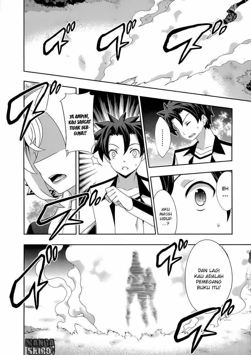 Manga Kitsune no Akuma to Kuroi Grimoire Chapter 18 gambar 2