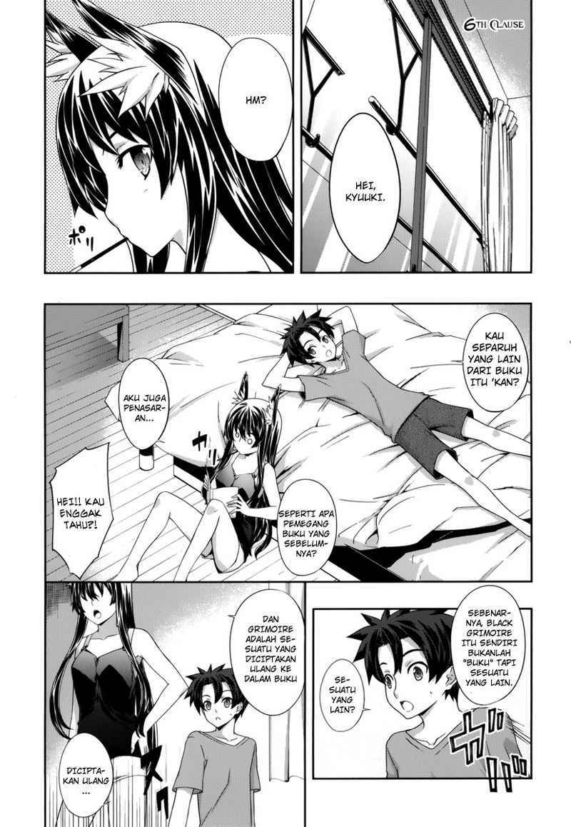 Manga Kitsune no Akuma to Kuroi Grimoire Chapter 06 gambar 2