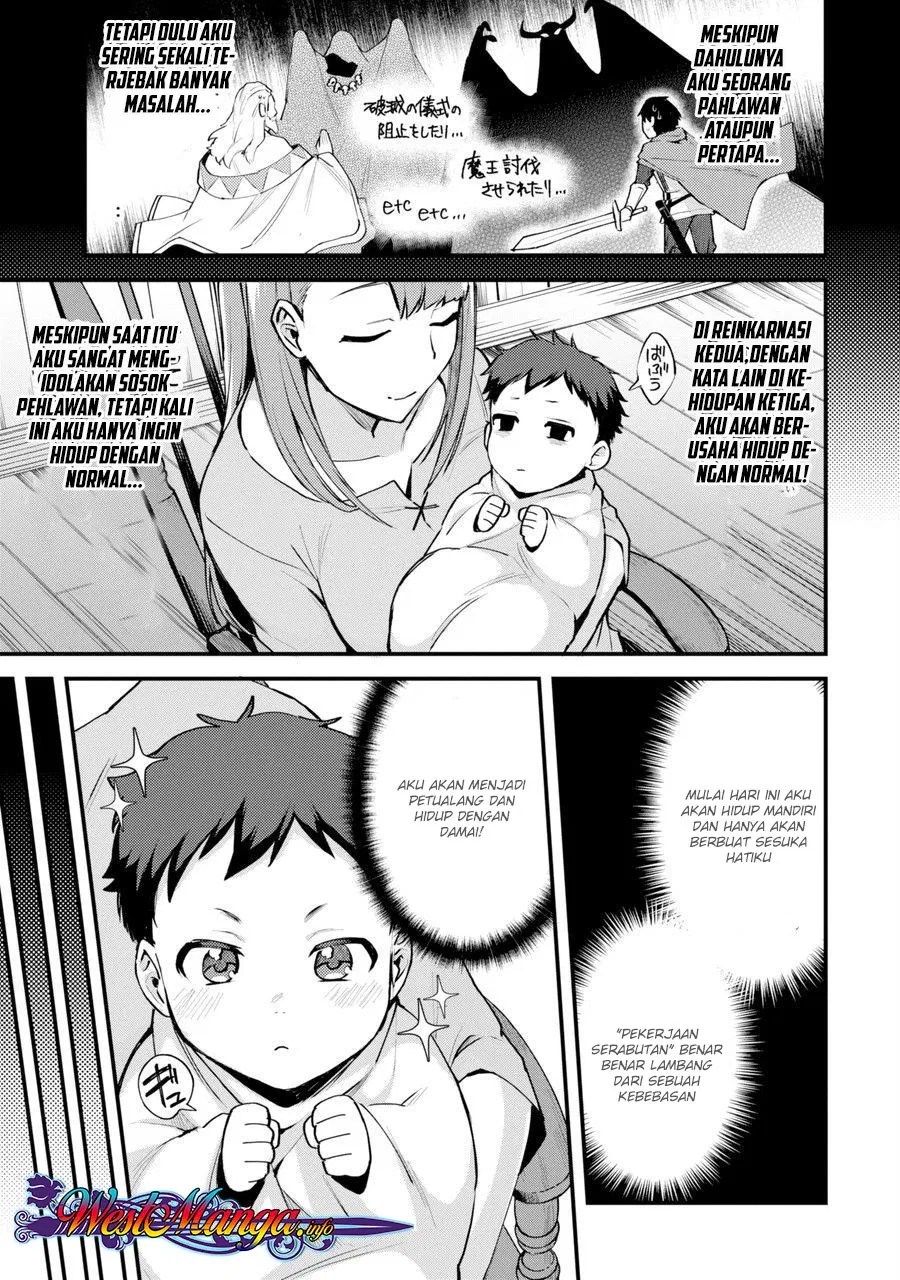 Nido Tensei Shita Shounen wa S Rank Boukensha Toshite Heion ni Sugosu Chapter 01 - Halaman 4