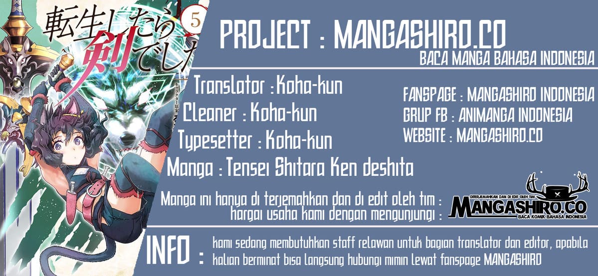 Komik Tensei shitara Ken deshita Chapter 39 gambar 1