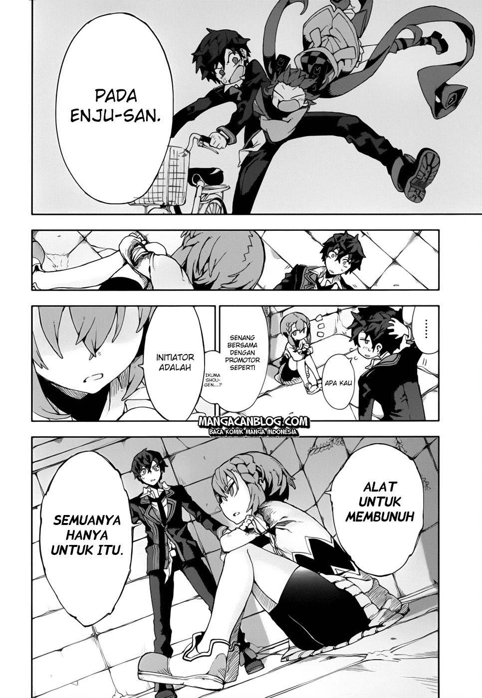 Black Bullet Chapter 11 - Halaman 13