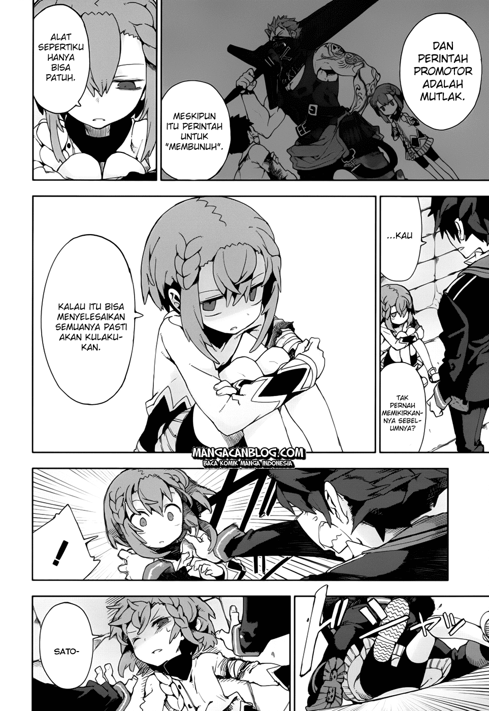 Black Bullet Chapter 11 - Halaman 17