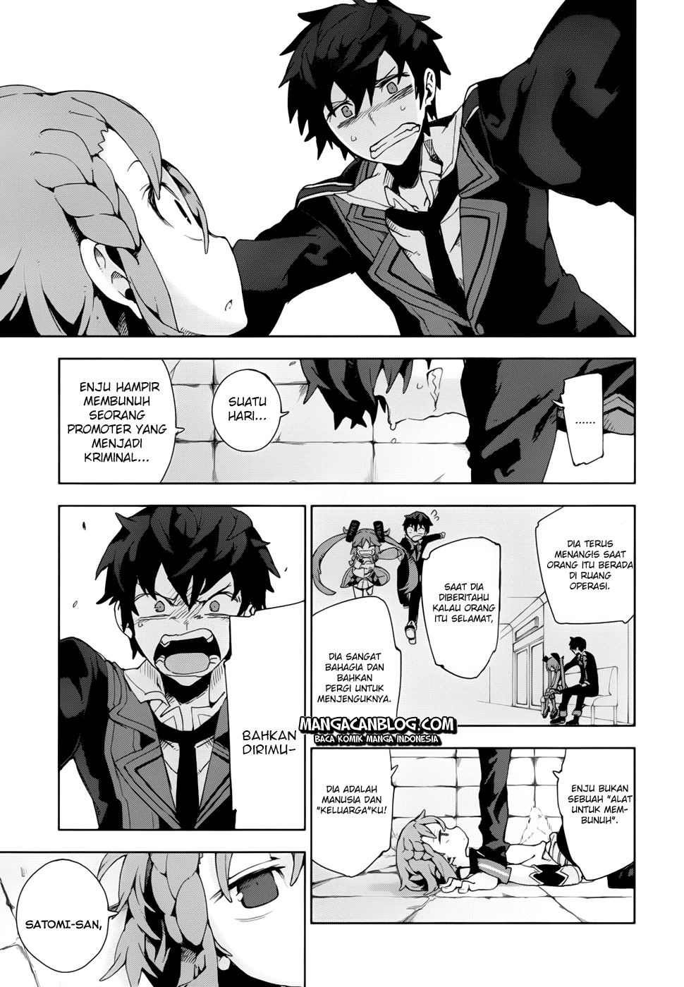 Black Bullet Chapter 11 - Halaman 18