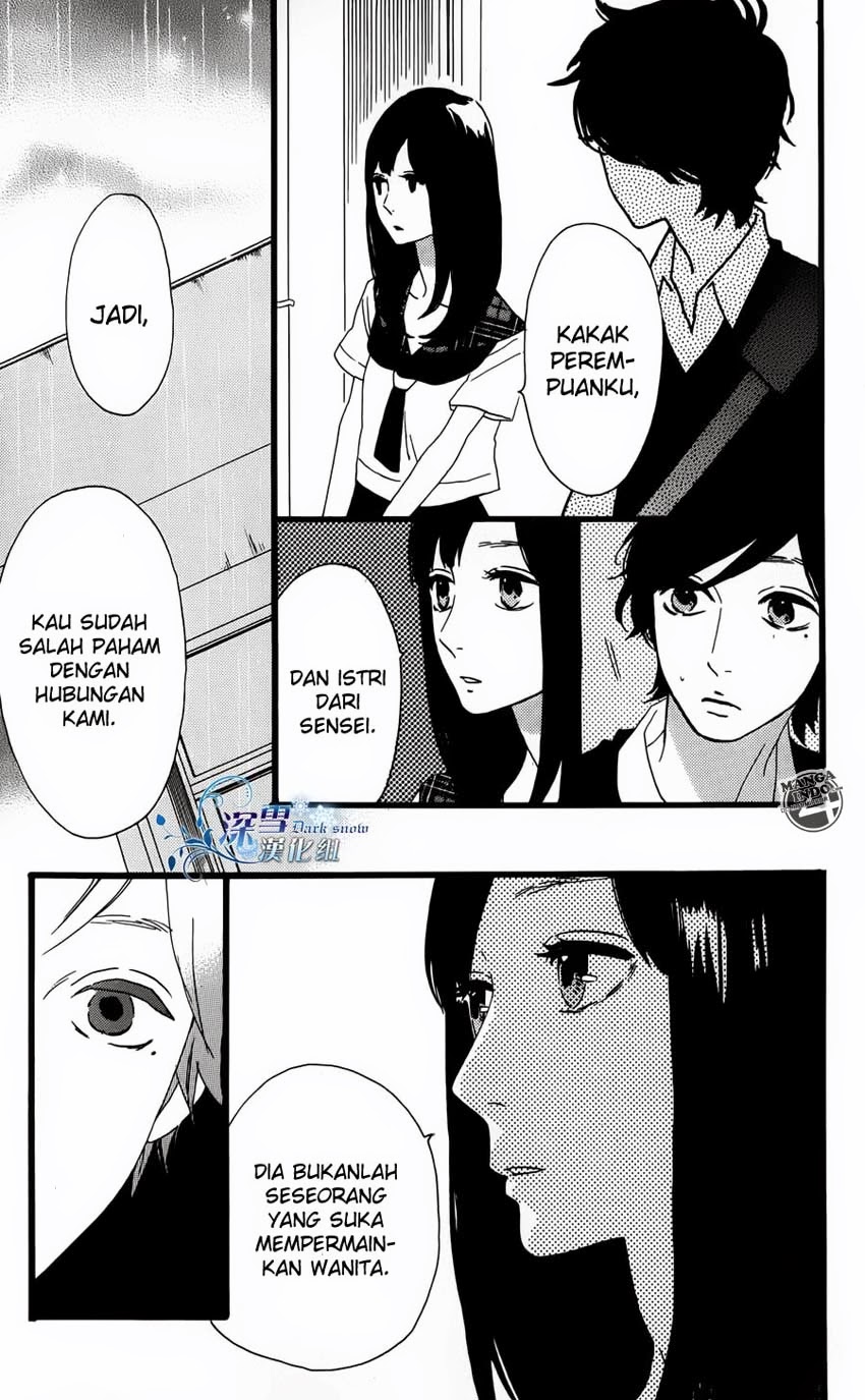 A Love Story in Moist Rainy Days Chapter 1 - Halaman 15