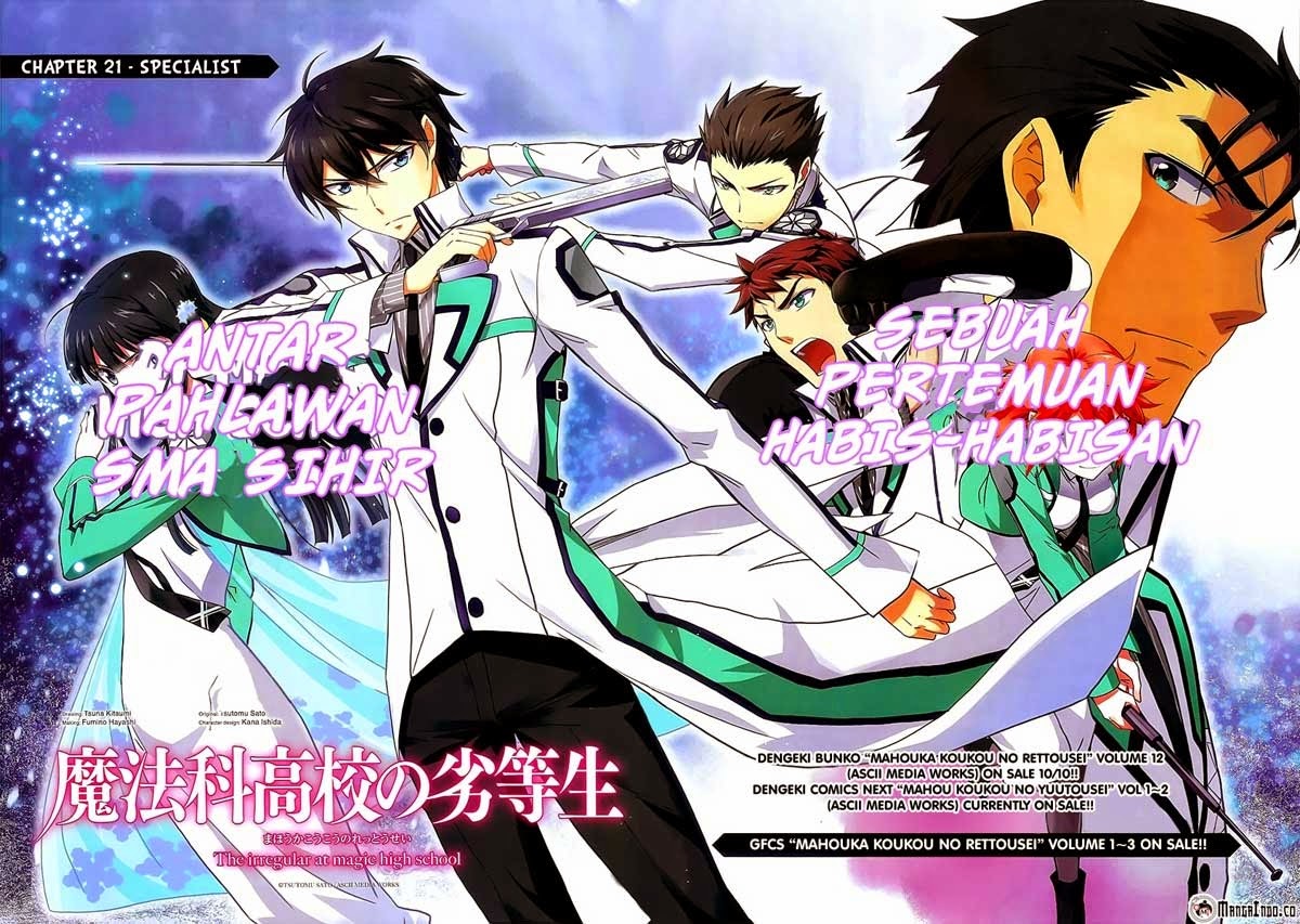 Manga Mahouka Koukou No Rettousei Chapter 21 gambar 2