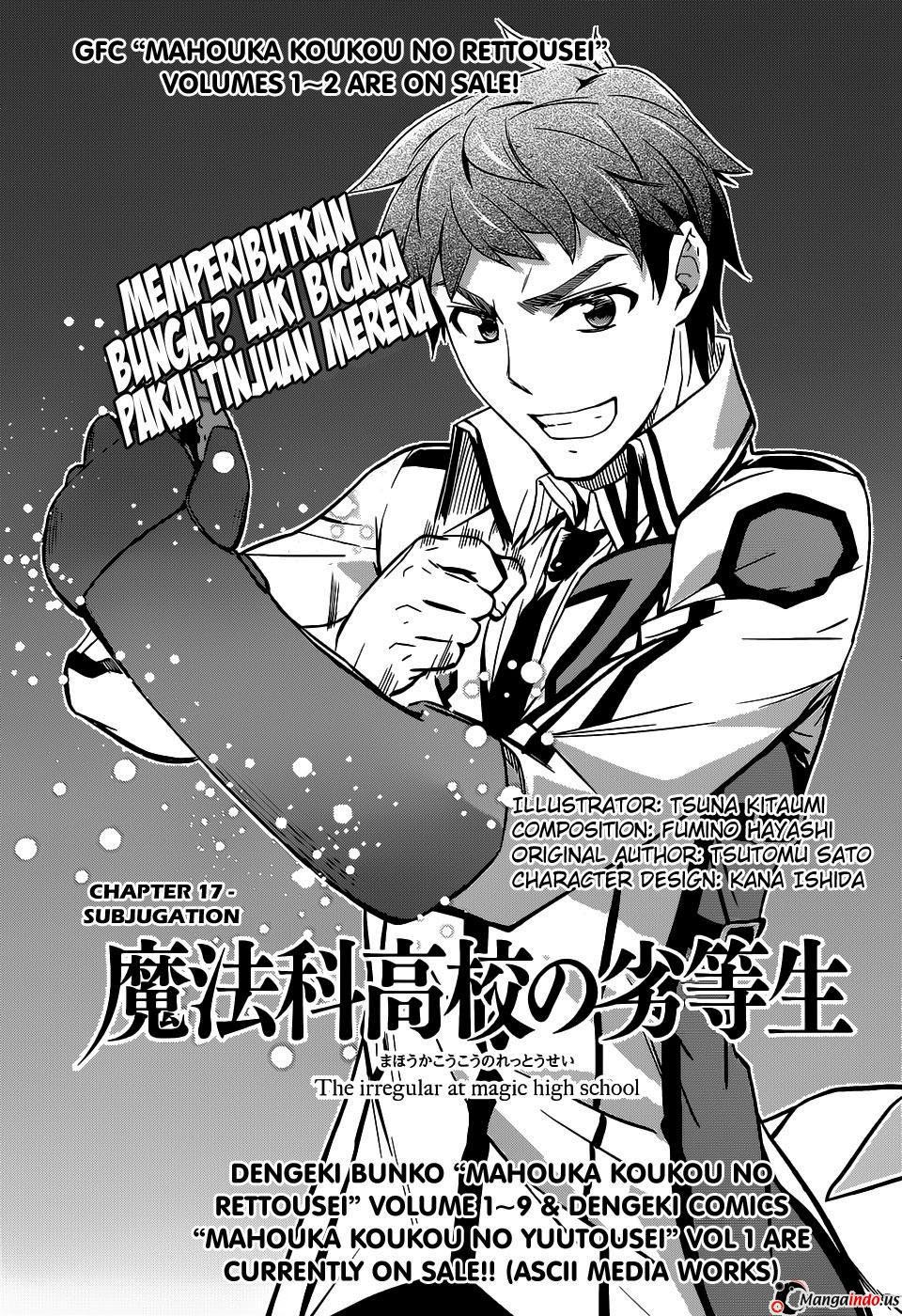 Manga Mahouka Koukou No Rettousei Chapter 17 gambar 2