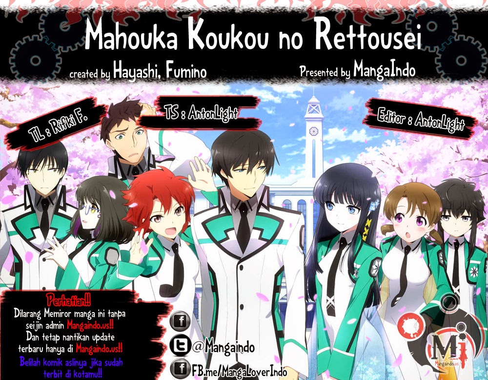 Komik Mahouka Koukou No Rettousei Chapter 16 gambar 1