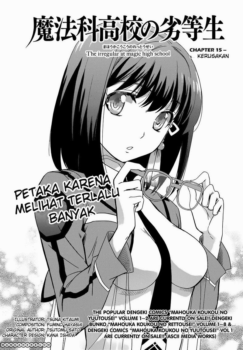 Manga Mahouka Koukou No Rettousei Chapter 15 gambar 2