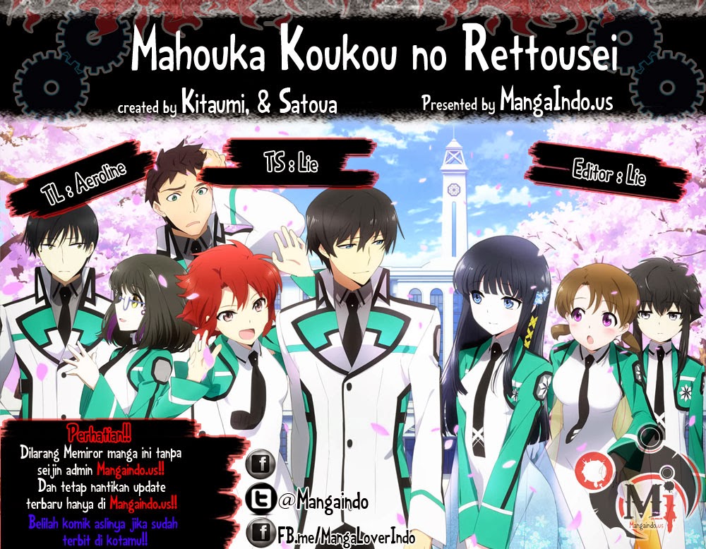 Komik Mahouka Koukou No Rettousei Chapter 14 gambar 1