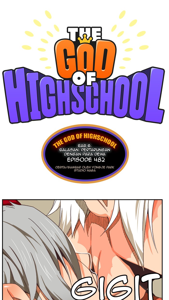 Komik The God of High School Chapter 482 gambar 1