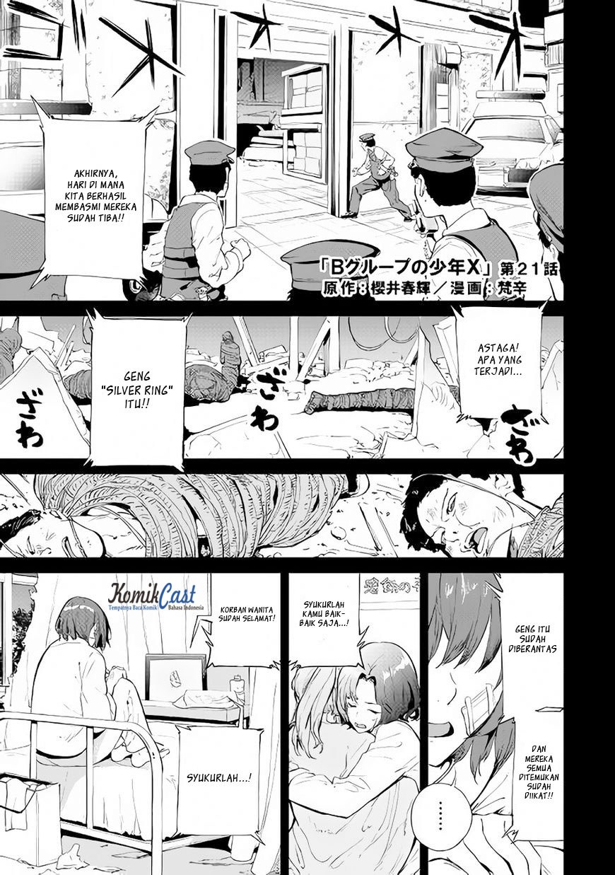 Manga B Group no Shounen X Chapter 21 gambar 2