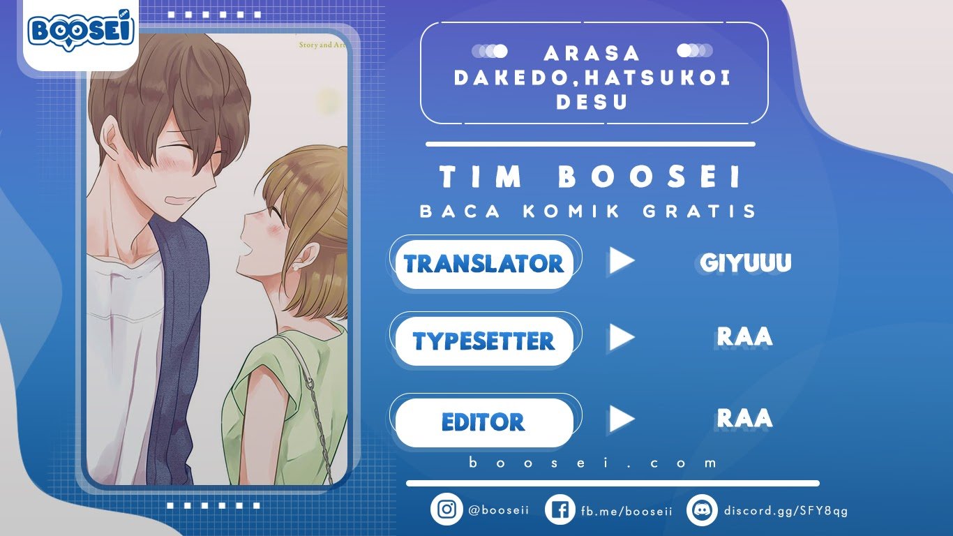 Komik Arasa Dakedo Hatsukoi desu Chapter 18 gambar 1