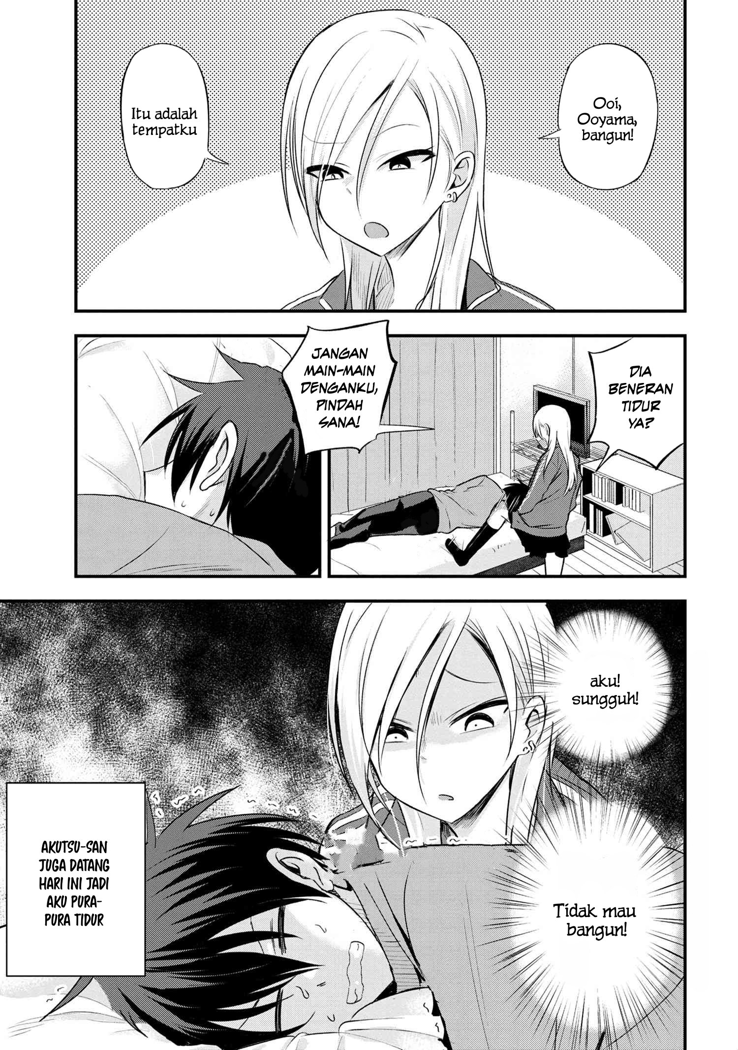 Komik Please Go Home, Akutsu-san! Chapter 10 gambar 1