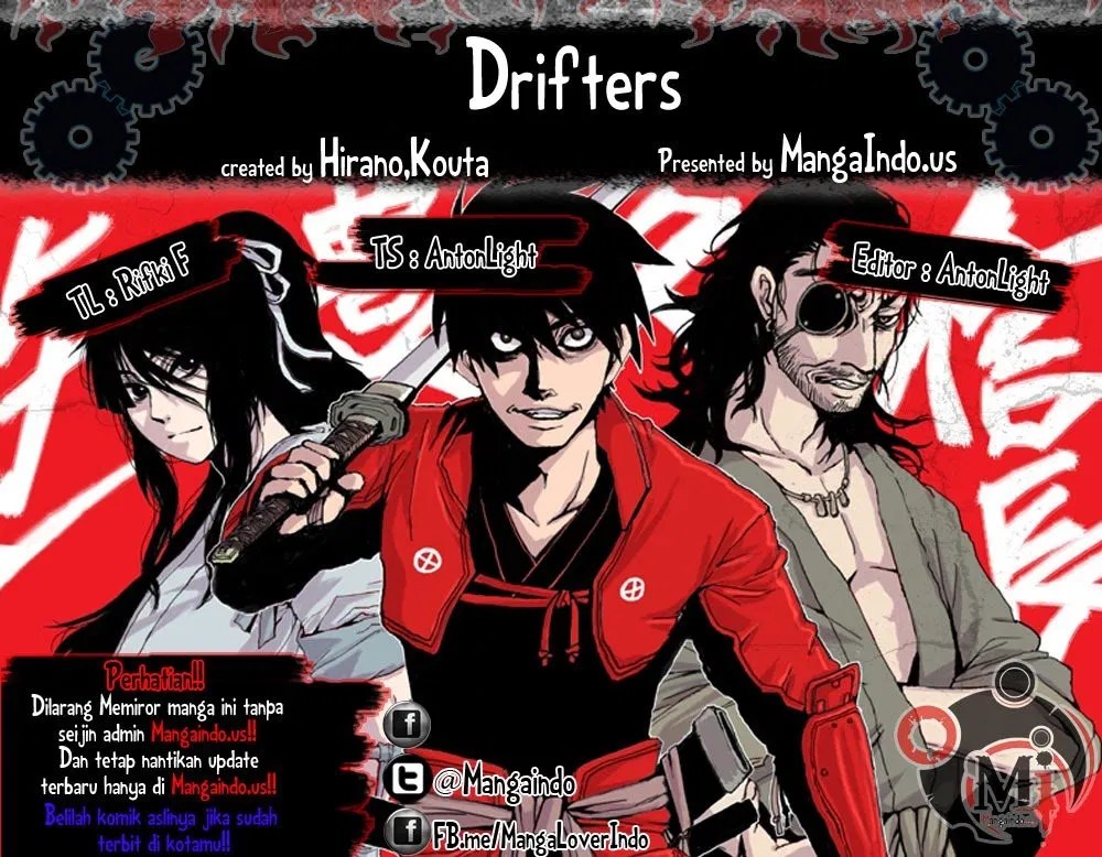 Komik Drifters Chapter 21 gambar 1