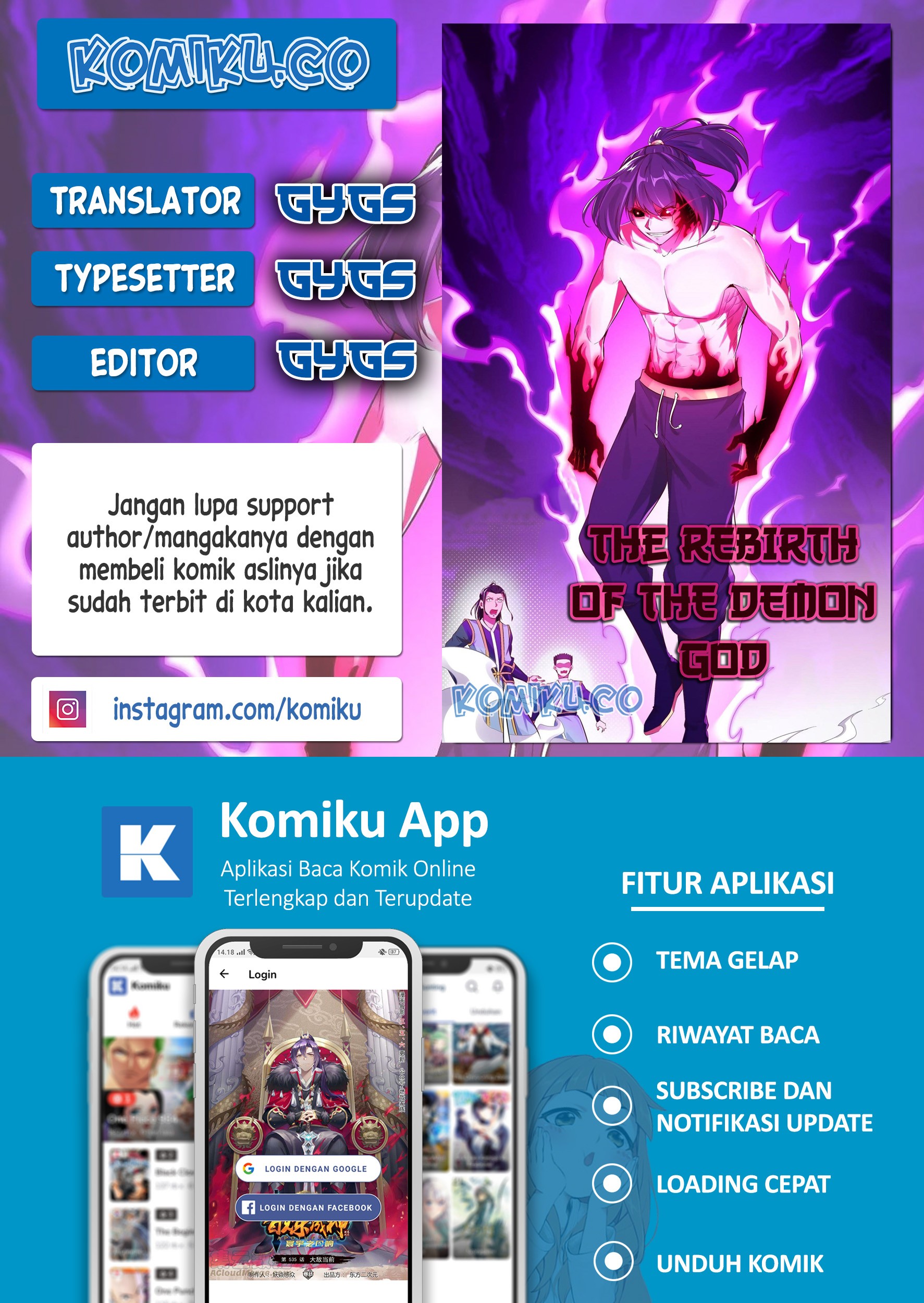 Komik The Rebirth of the Demon God Chapter 2 gambar 1