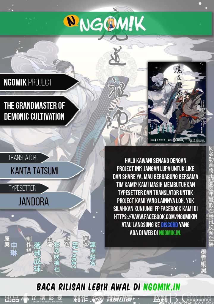 Komik The Grandmaster of Demonic Cultivation Chapter 71 gambar 1