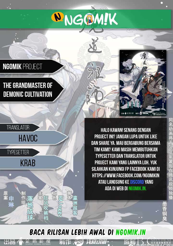 Komik The Grandmaster of Demonic Cultivation Chapter 31 gambar 1