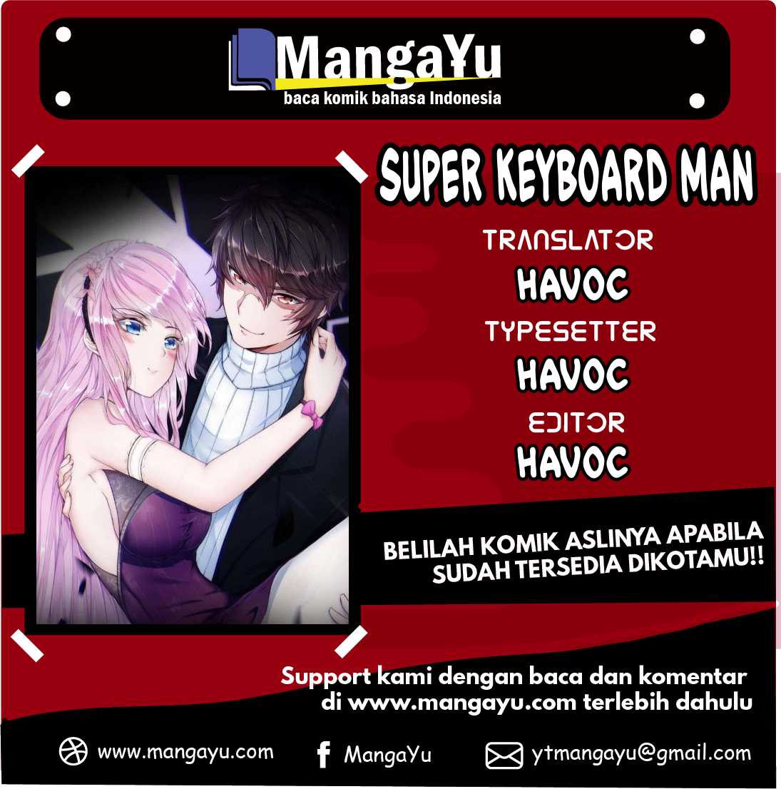Komik Super Keyboard Man Chapter 10 gambar 1