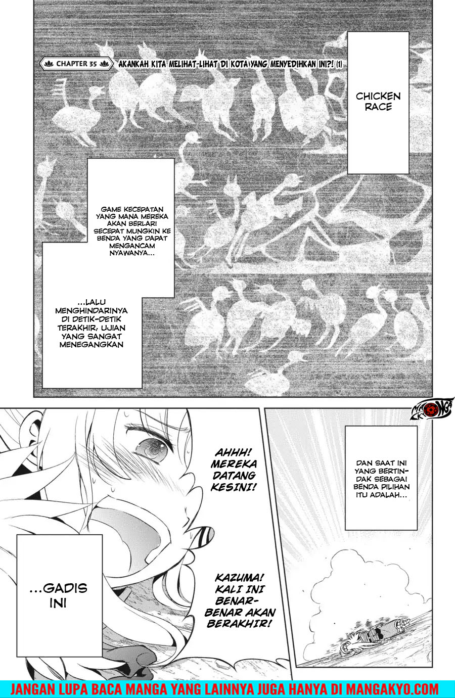 Komik Kono Subarashii Sekai ni Shukufuku o! Chapter 35 gambar 1