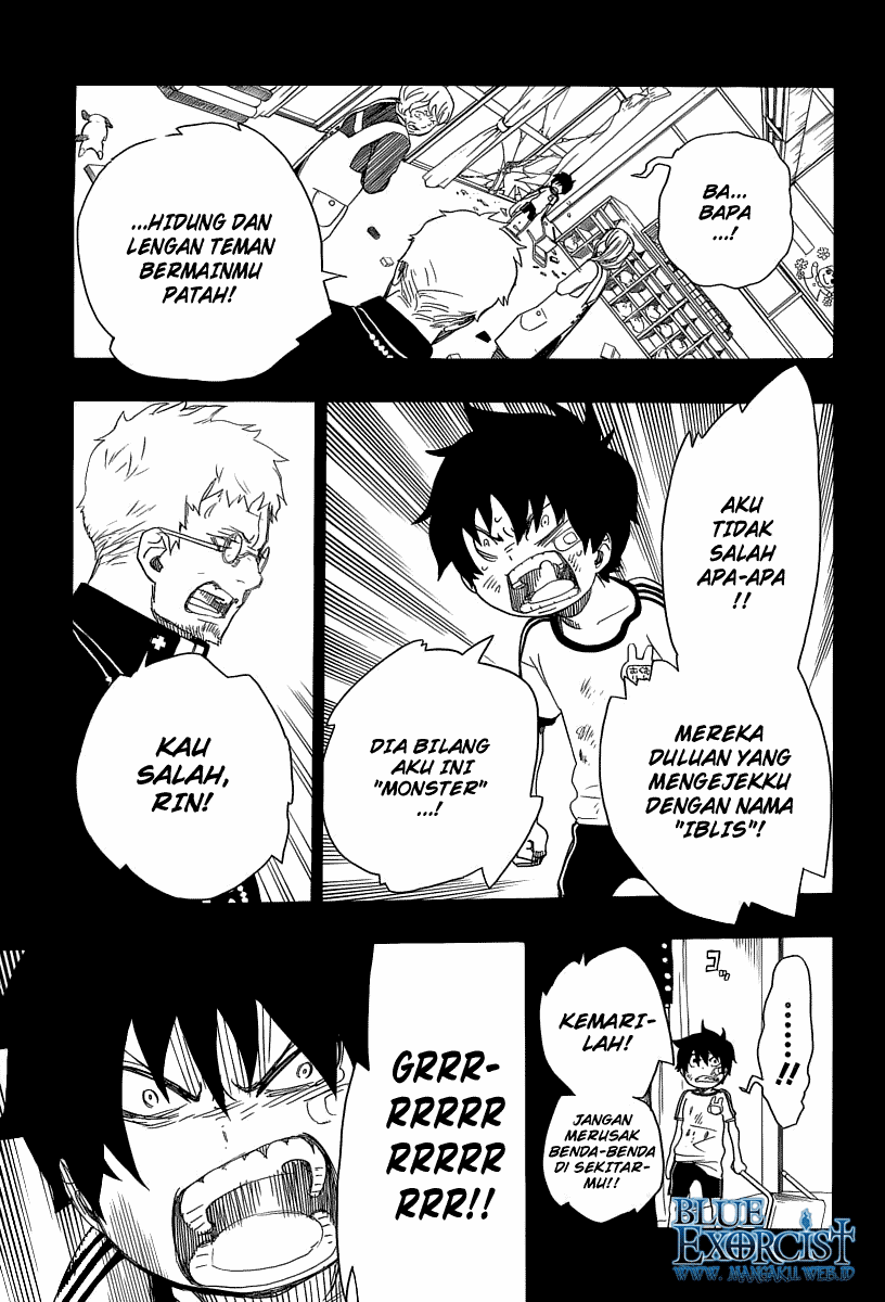 Ao no Exorcist Chapter 11 - Halaman 4