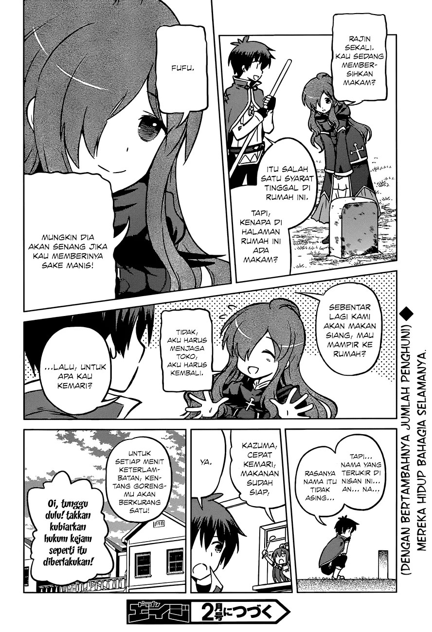 Kono Subarashii Sekai ni Shukufuku o! Chapter 16 - Halaman 27