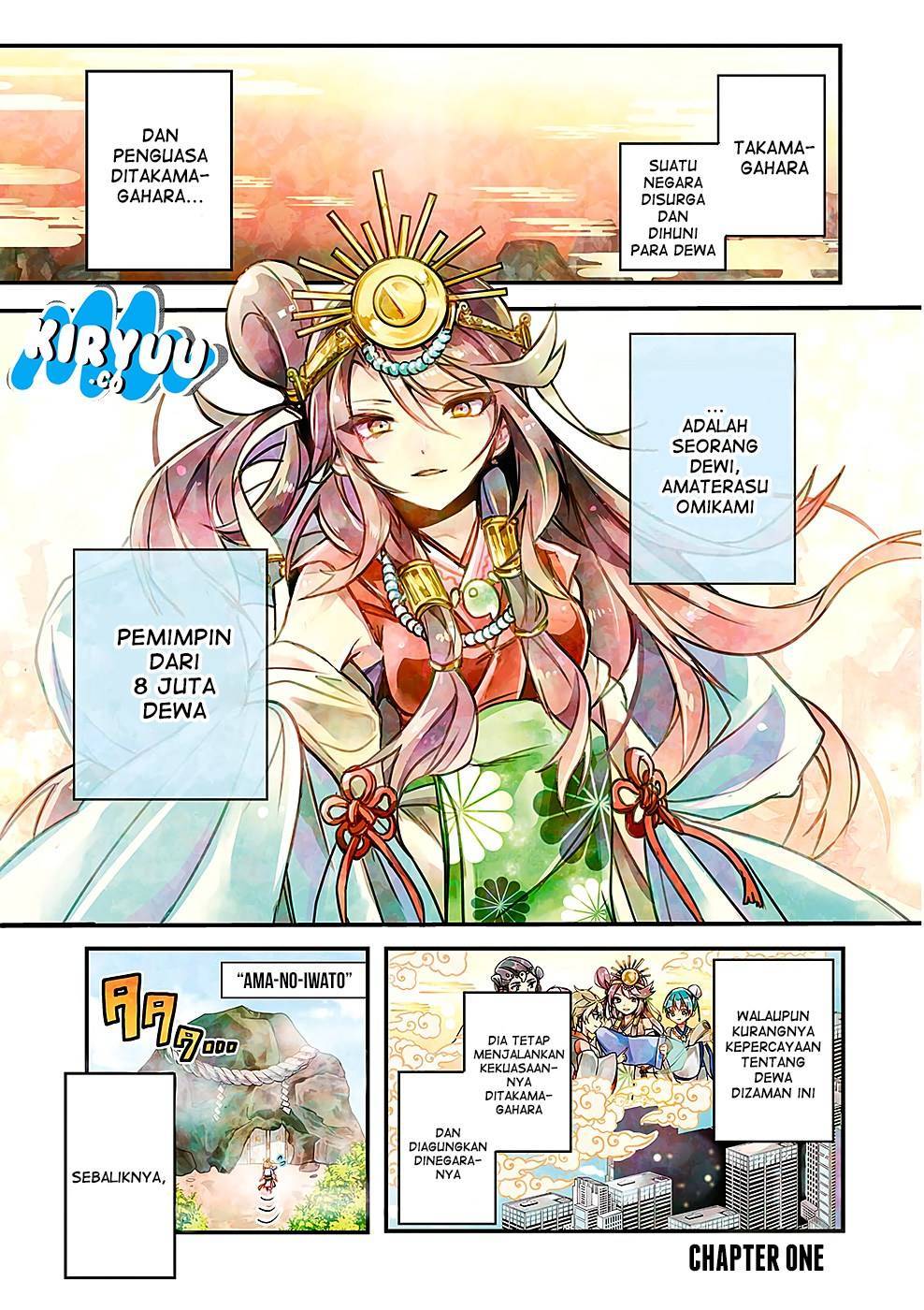 Amaterasu-san wa Hikikomoritai! Chapter 01 - Halaman 4