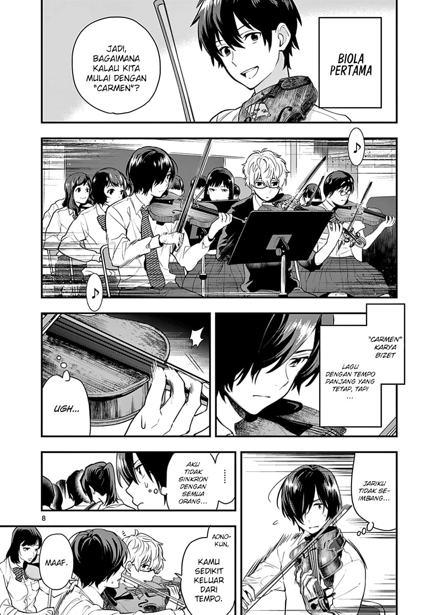 Ao no Orchestra Chapter 10 - Halaman 9