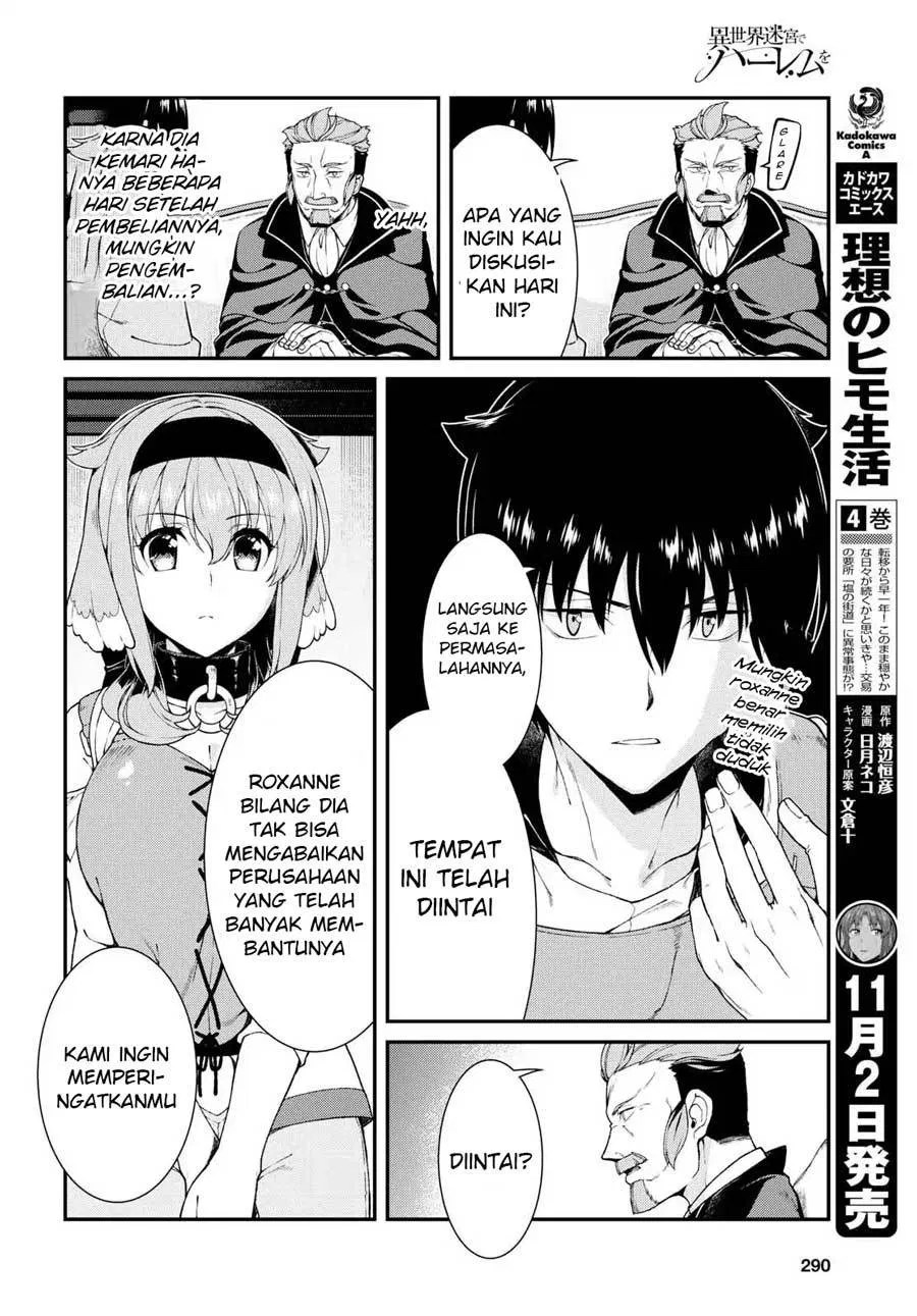 Isekai Meikyuu de Harem wo Chapter 19 - Halaman 8