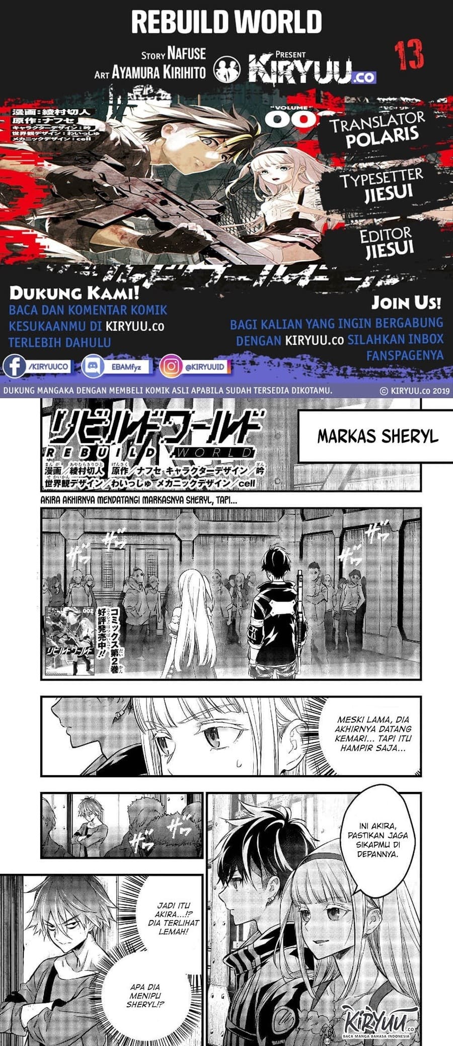 Komik Rebuild World Chapter 13 gambar 1