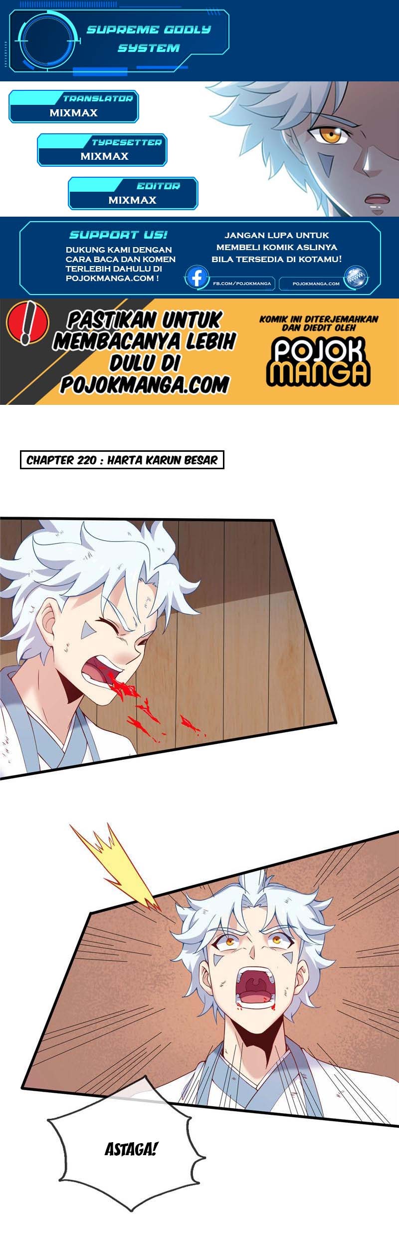 Komik Supreme Godly System Chapter 220 gambar 1