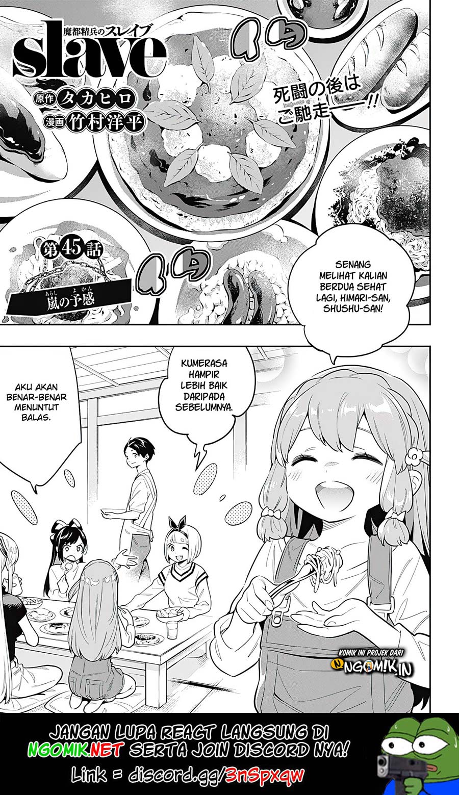Manga Mato Seihei no Slave Chapter 45 gambar 2