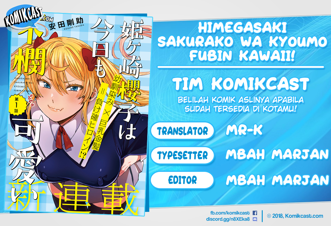 Komik Himegasaki Sakurako wa Kyoumo Fubin Kawaii! Chapter 05 gambar 1