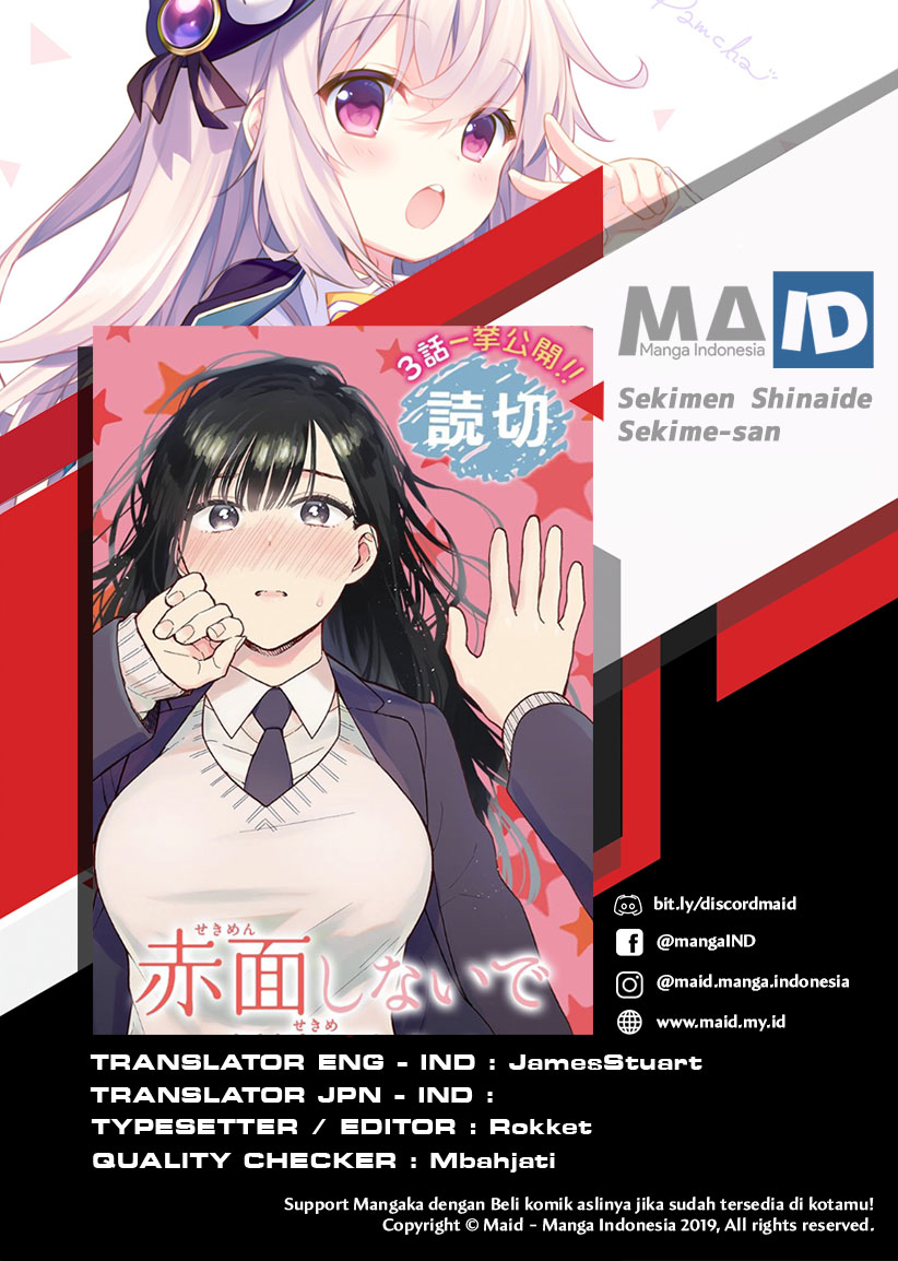 Komik Sekimen Shinaide Sekime-san Chapter 02 gambar 1