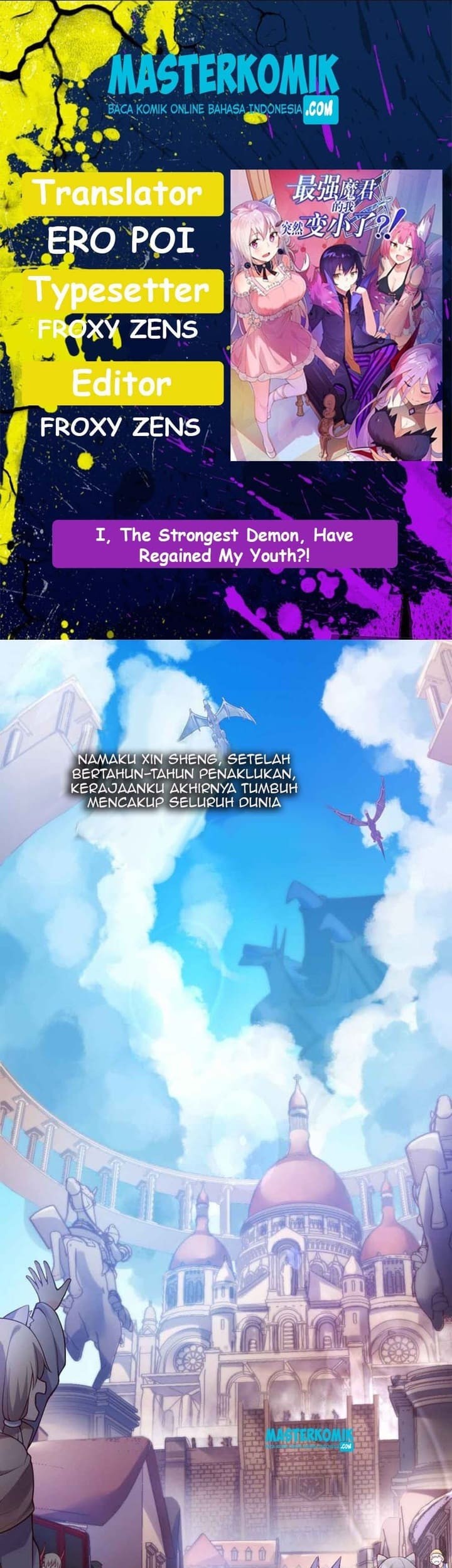 Komik I, the Strongest Demon, Have Regained My Youth?! Chapter 01 gambar 1