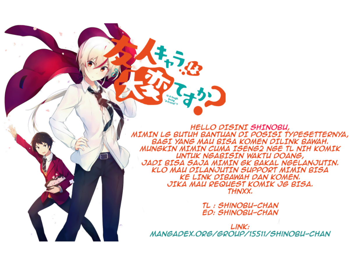 Komik Is it Tough Being a Friend? Chapter 08 gambar 1