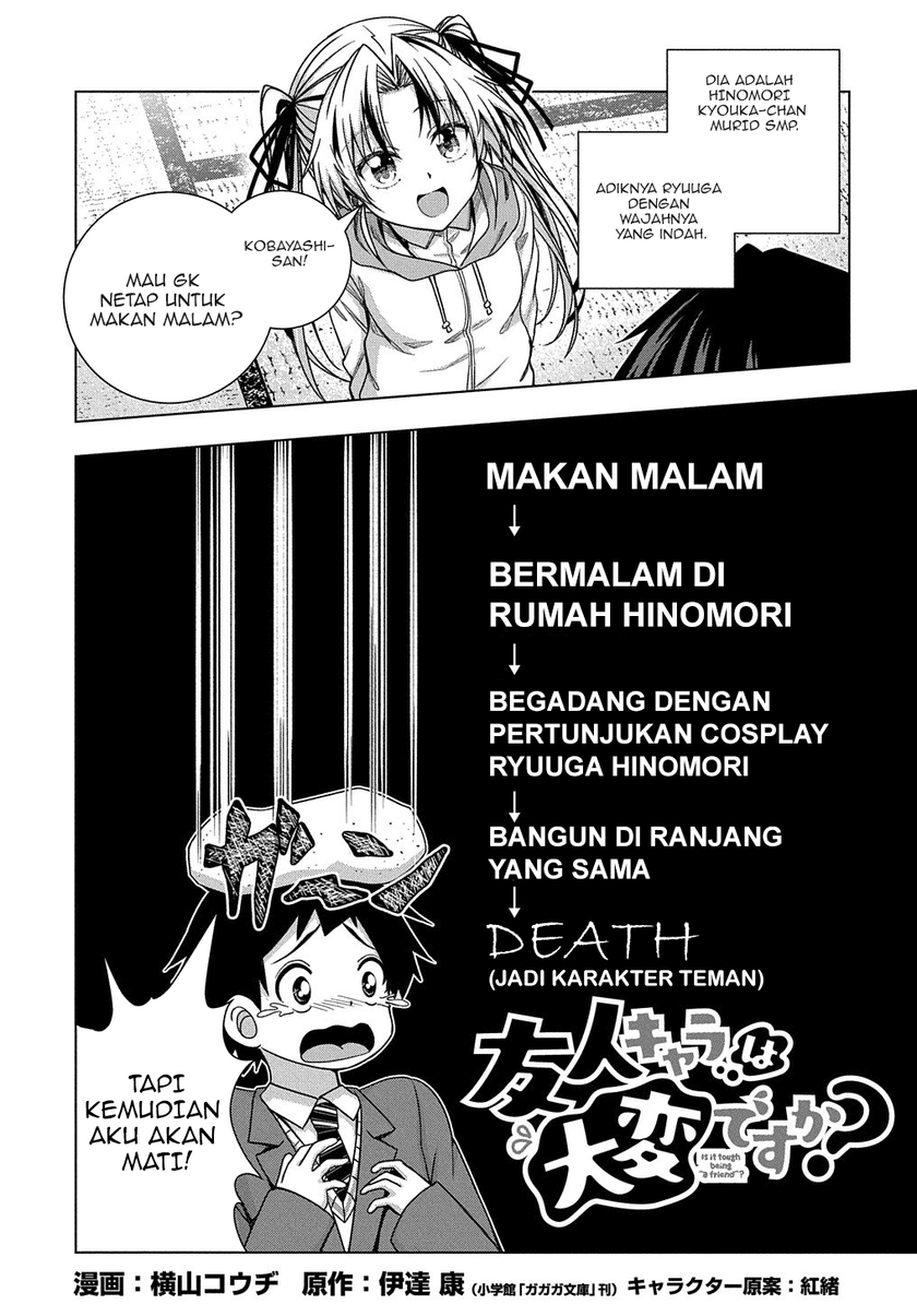 Manga Is it Tough Being a Friend? Chapter 08 gambar 2