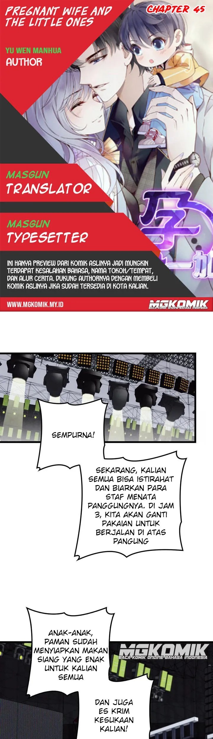 Komik Pregnant Wife, One Plus One Chapter 45 gambar 1