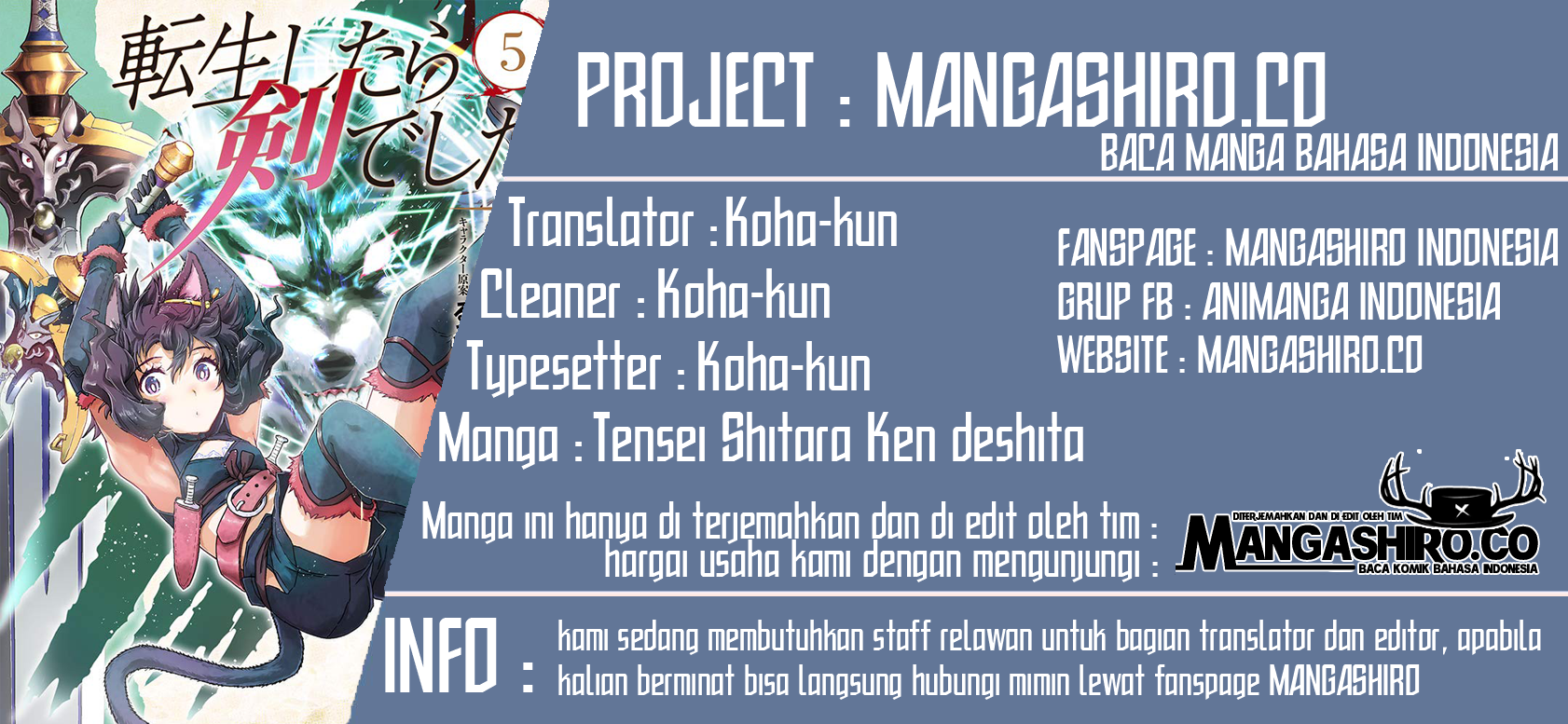 Komik Tensei shitara Ken deshita Chapter 40 gambar 1