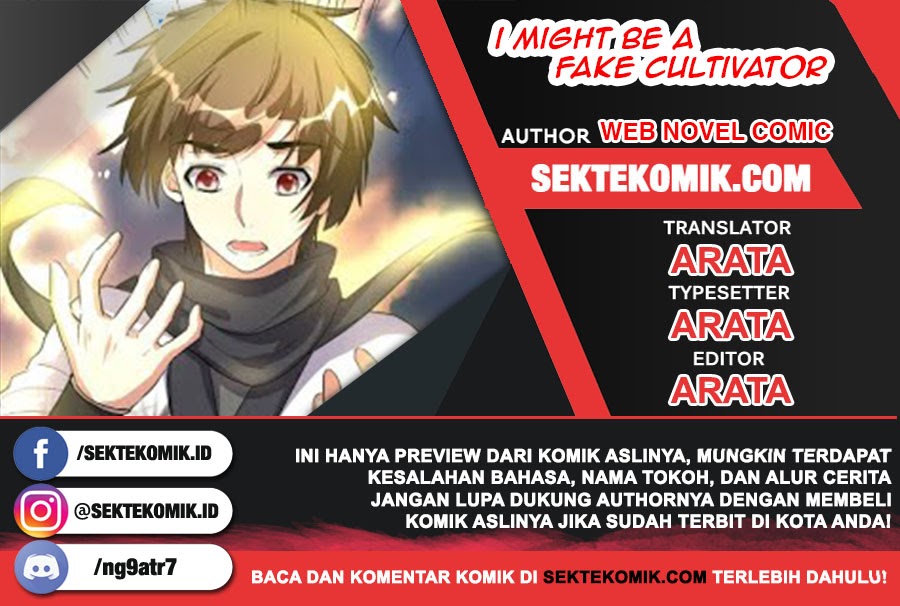 Komik I Might Be A Fake Cultivator Chapter 33 gambar 1